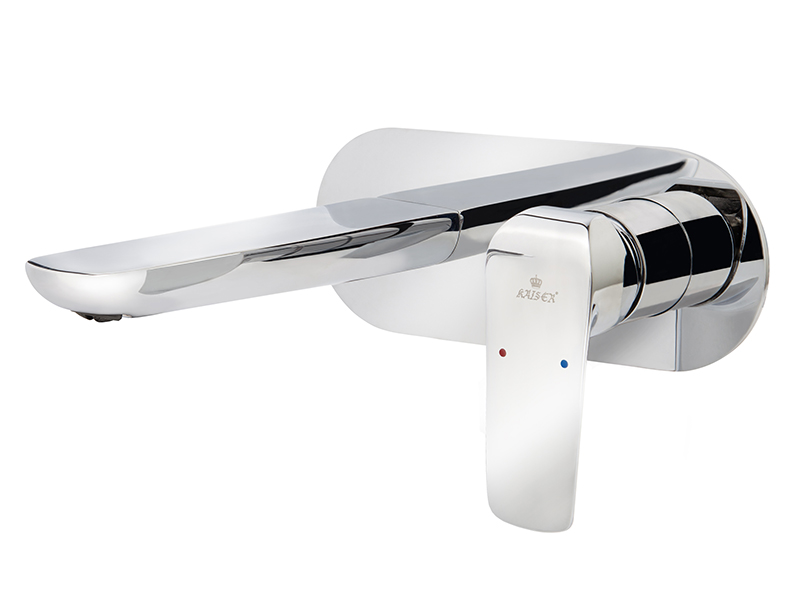 Смеситель KAISER Glory 69311 для раковины, хром, настенный, встраеваемый