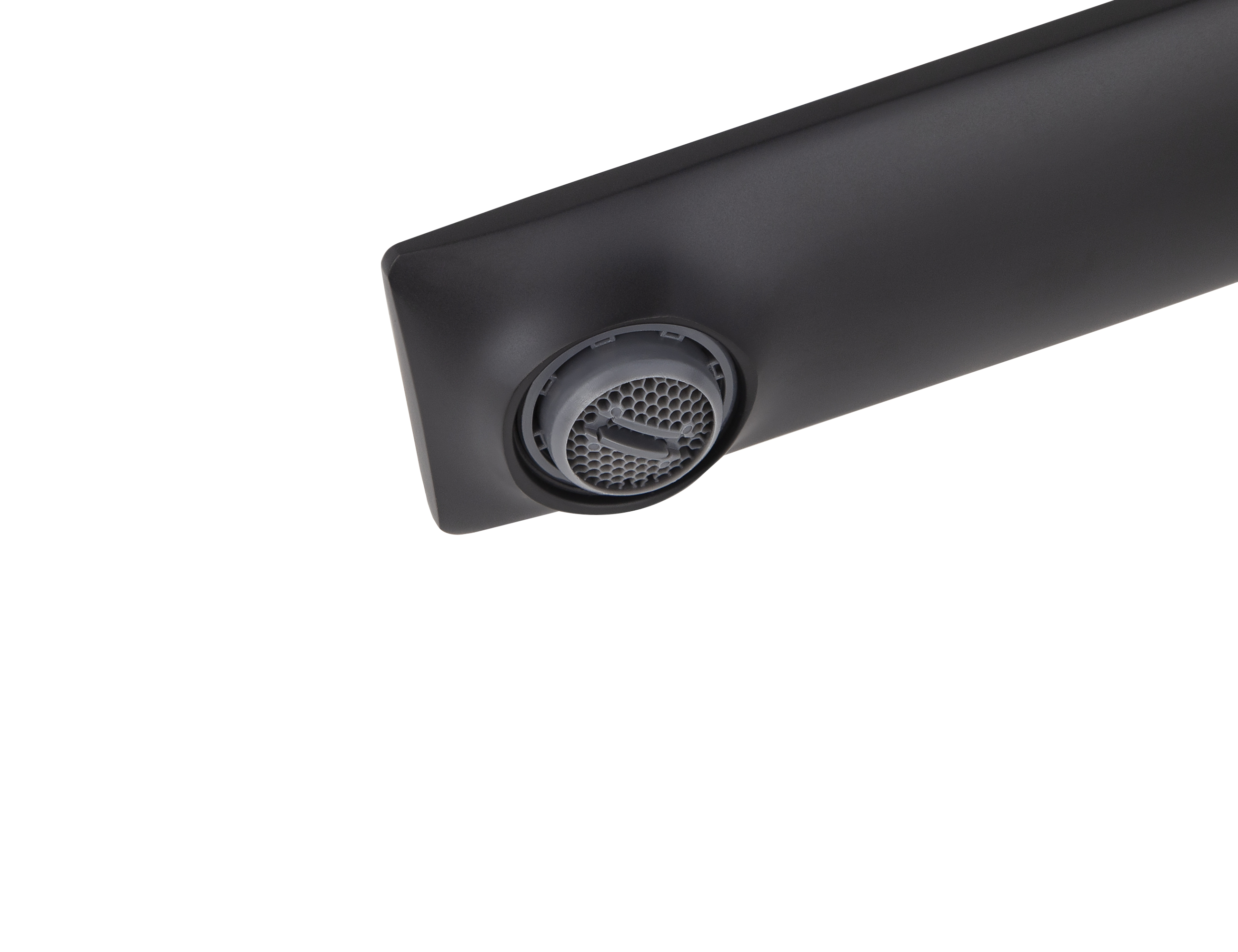 Смеситель VIKO для раковины V-7723, высокий, латунь, черный матовый