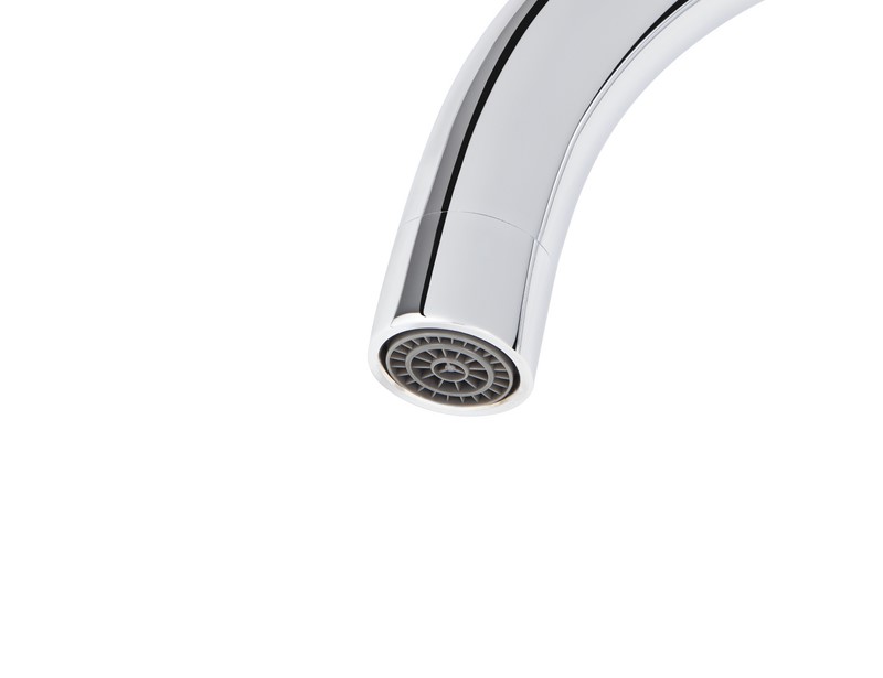 Смеситель KAISER Merkur 26633 для кухни, хром, излив поворотный, латунь