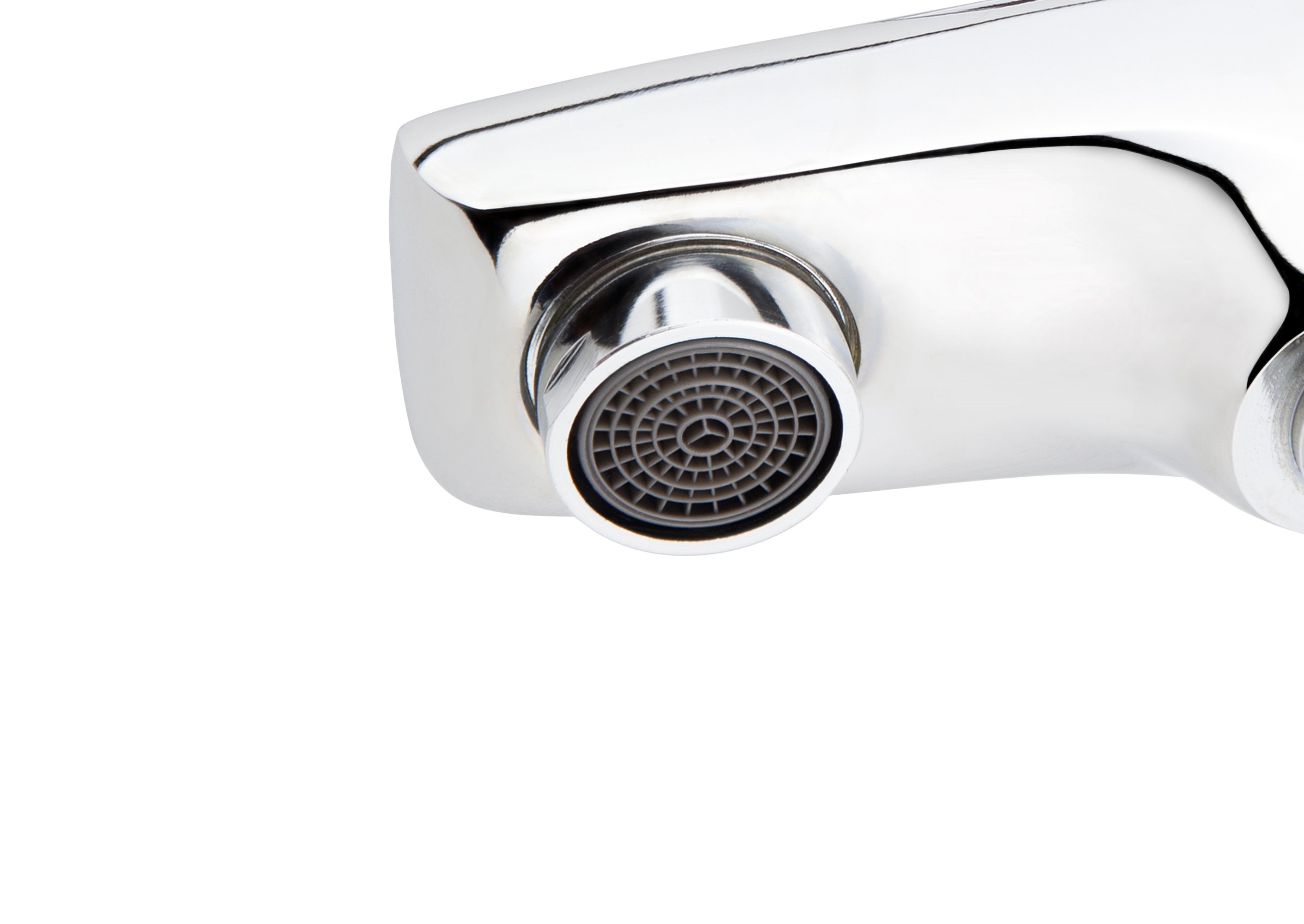 Смеситель VIKO  V-3002 для ванны и душа, цинковый сплав, хром, короткий