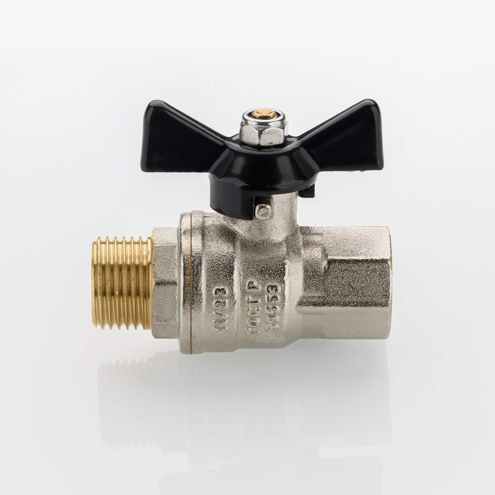 Кран шаровой VALTEC 1/2" г/ш, ГОСТ рукоятка-бабочка