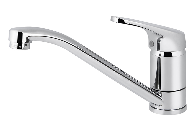 Смеситель KAISER County 66233 для кухни, хром, излив поворотный, латунь