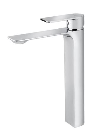 Смеситель VIKO для раковины высокий Ø35 с гайкой (латунь)