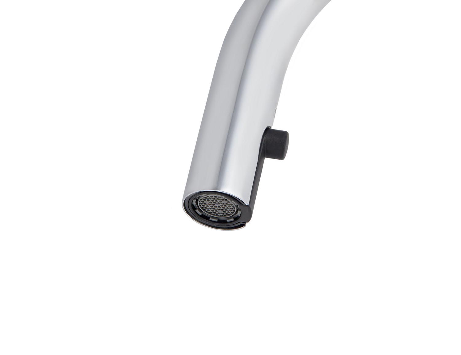 Смеситель KAISER Merkur 27166 для кухни, хром, излив поворотный, выдвижной, латунь