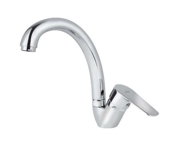 Смеситель VIKO кухня боковой Ø35 с гайкой, хром