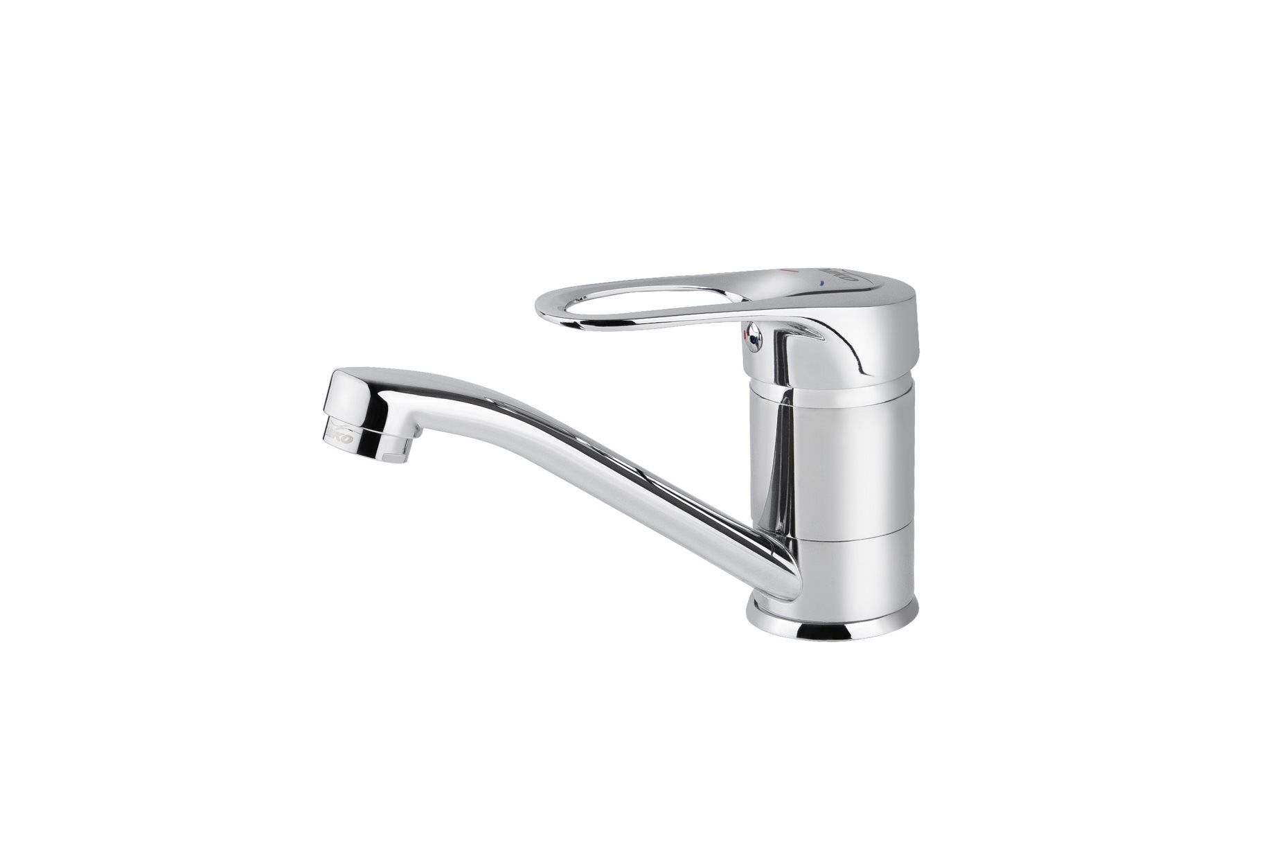 Смеситель VIKO  V-6621 для кухни, хром, излив 15см, цинковый сплав