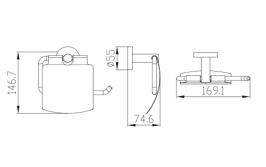 4100 Держатель туалетной бумаги_2